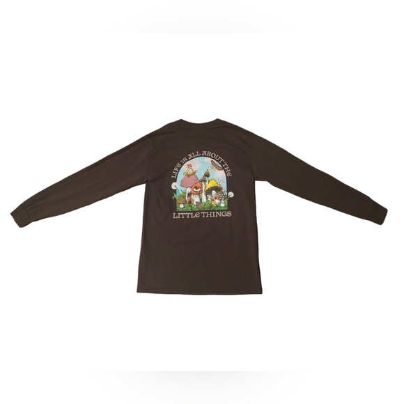 Brown Long Sleeve Tee - Picture 1 of 4